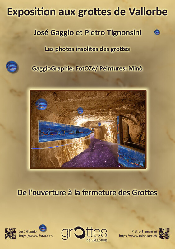 Exposition aux grottes de Vallorbe
